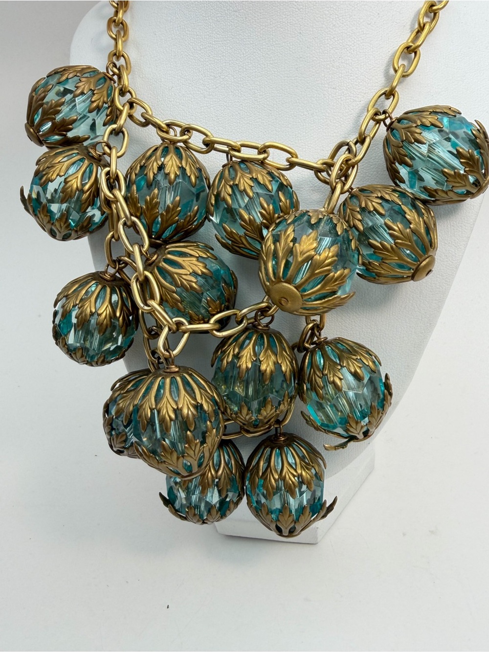 Lenora Dame Crystal Statement Necklace Anthropologie